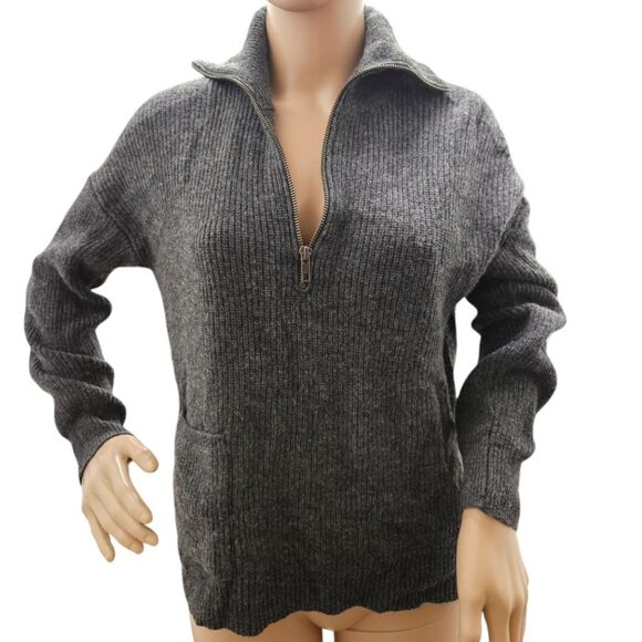 Madewell Glenbrook Half-Zip Pullover Sweater - Picture 9 of 12